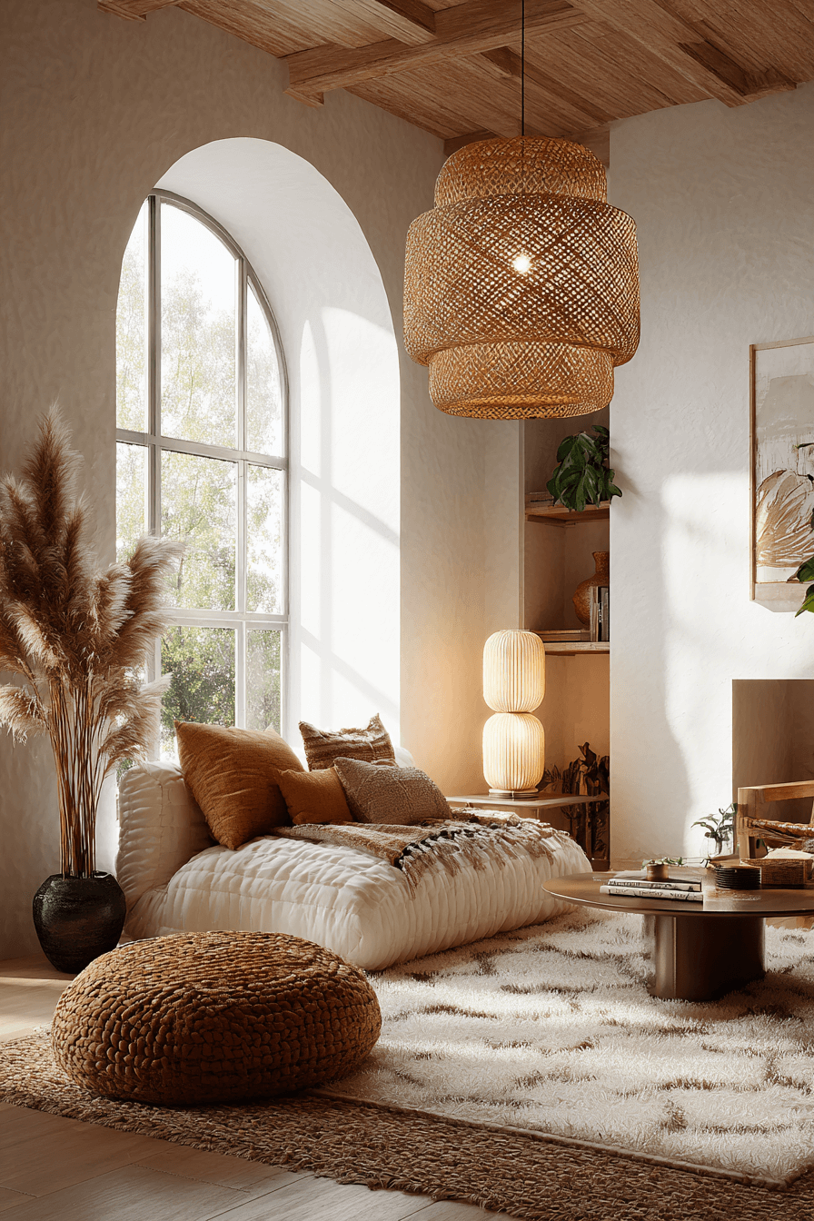 25 Modern Boho Living Room Ideas That Instantly Warm Up Your Space