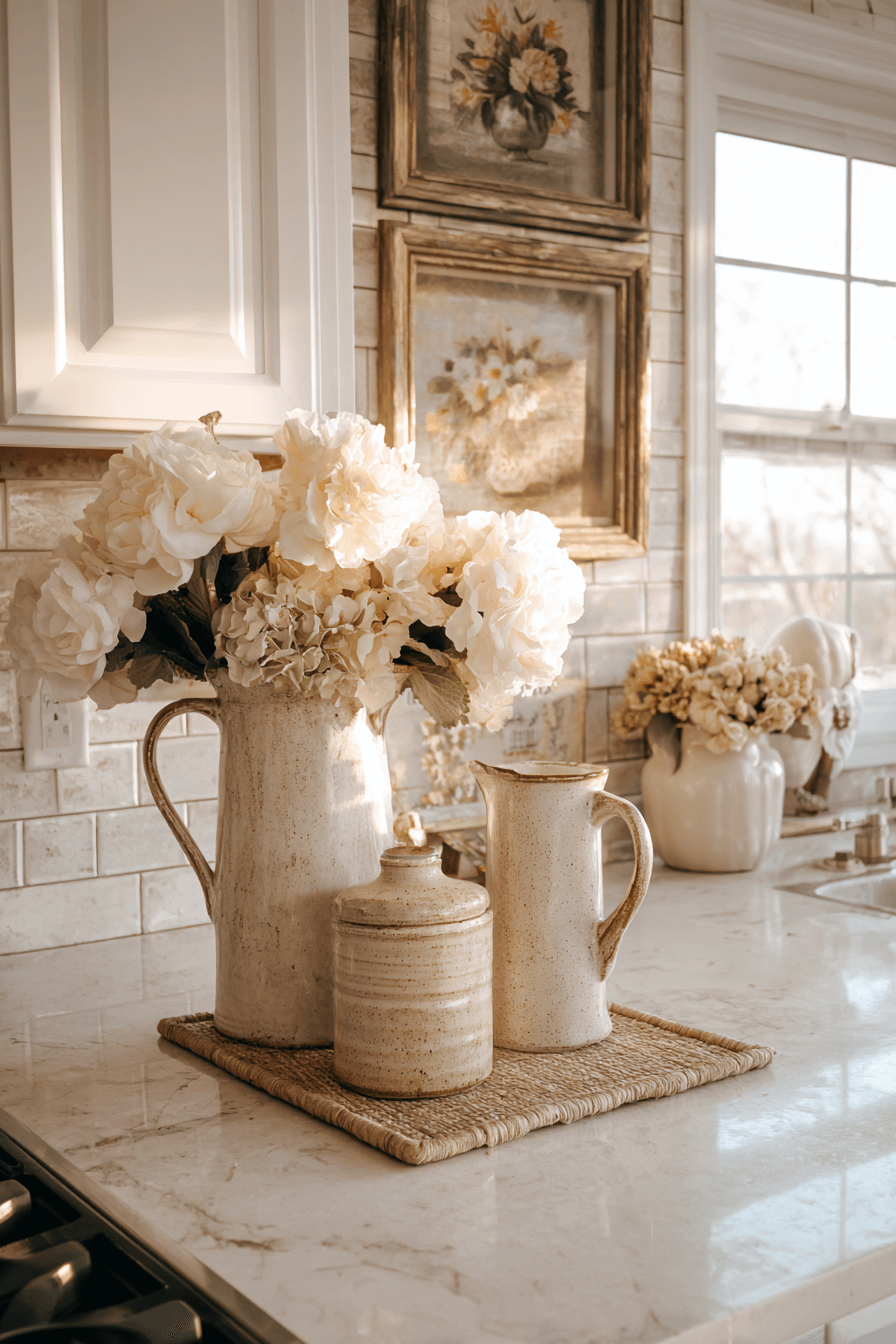 27 Shabby Chic Kitchen Decor Ideas for a Vintage-Inspired Home