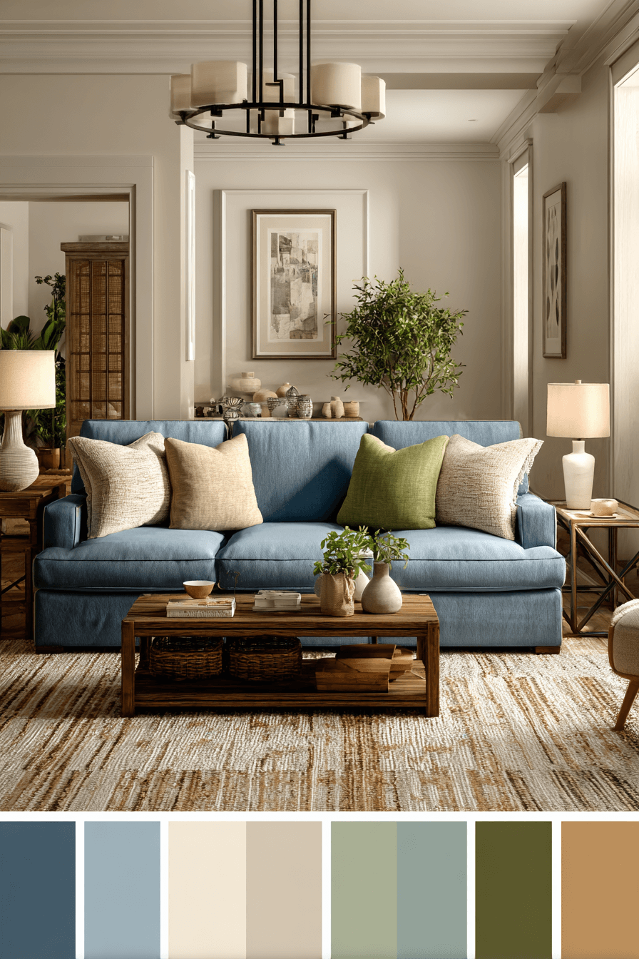 25 Blue Couch Living Room Ideas That Instantly Refresh Your Space