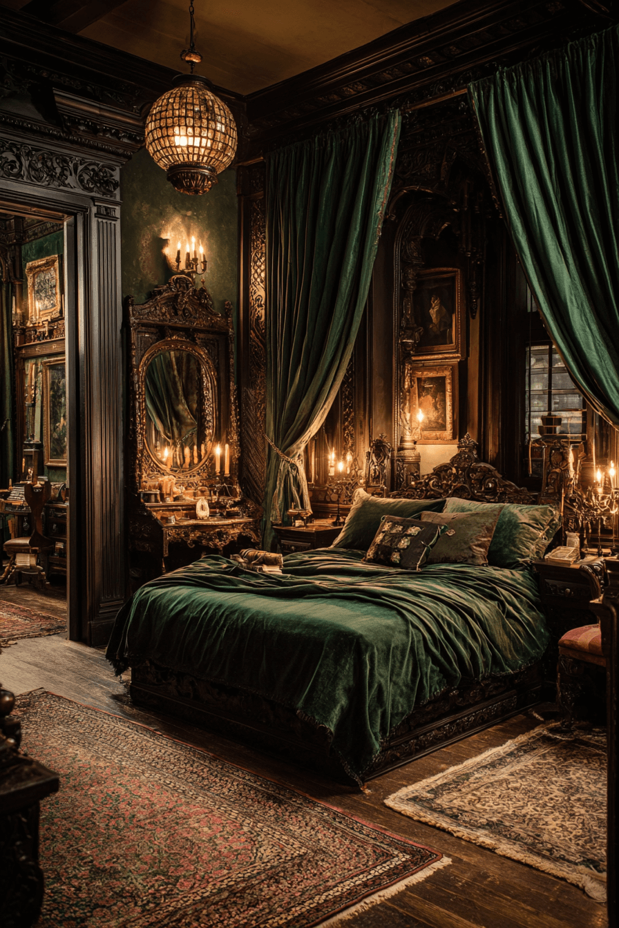 25 Dark Victorian Aesthetic Room Ideas Inspired by Old Mansions