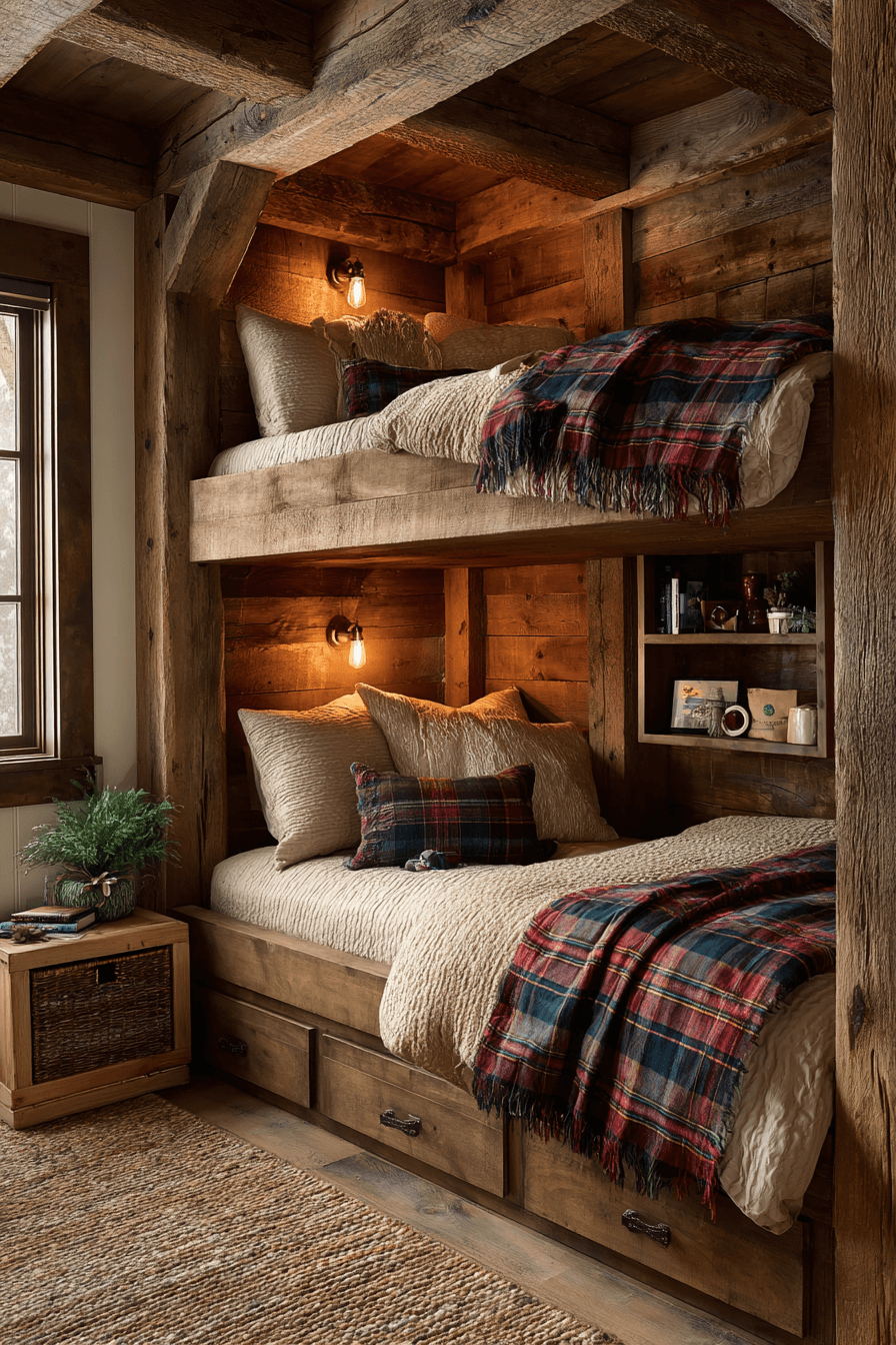 25 Bunk Bed Ideas with Storage to Maximize Small Bedrooms