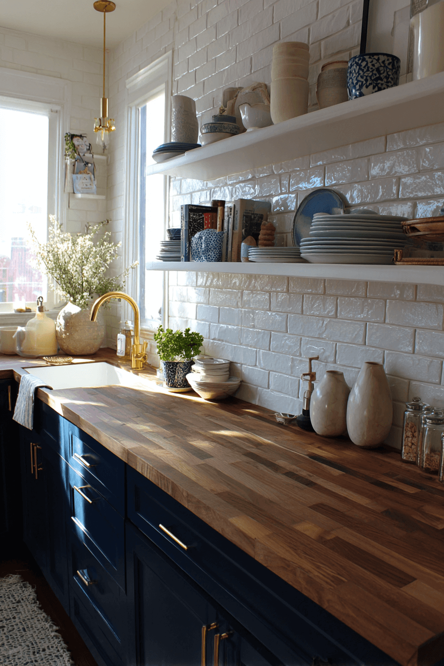 27 Navy Blue Kitchen Cabinets Ideas That Prove Dark Can Be Chic