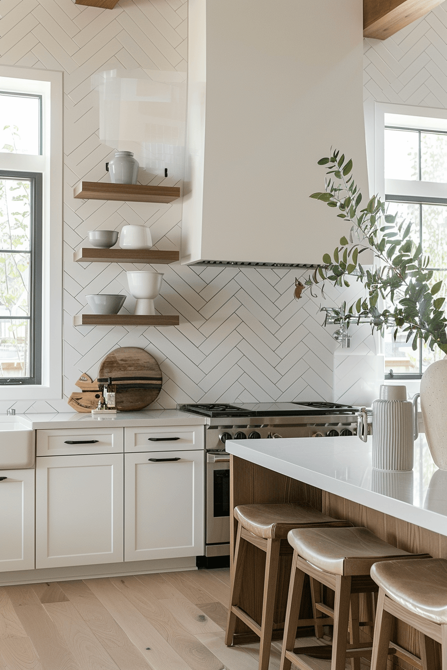 25 Must-See Herringbone Backsplash Ideas for Kitchen Inspiration
