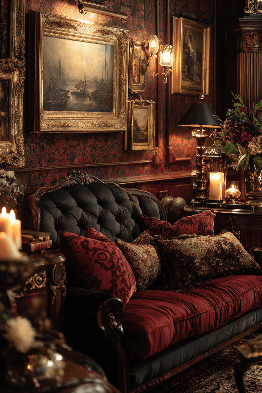 25 Dark Victorian Aesthetic Room Ideas Inspired by Old Mansions