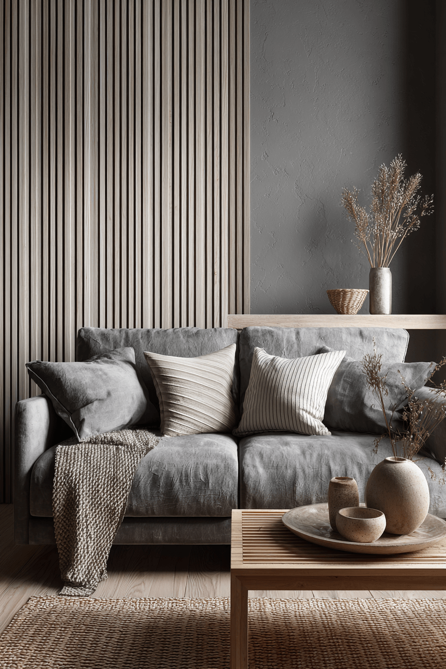 25 Grey Japandi Decor Ideas for a Minimalist Yet Cozy Home
