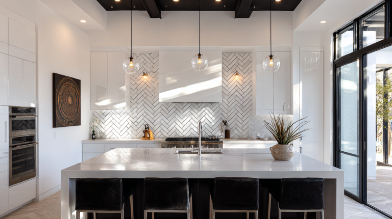 25 Must-See Herringbone Backsplash Ideas for Kitchen Inspiration