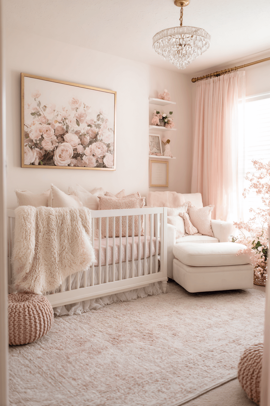 27 Beautiful Nursery Room Ideas for a Baby Girl You’ll Want to Copy