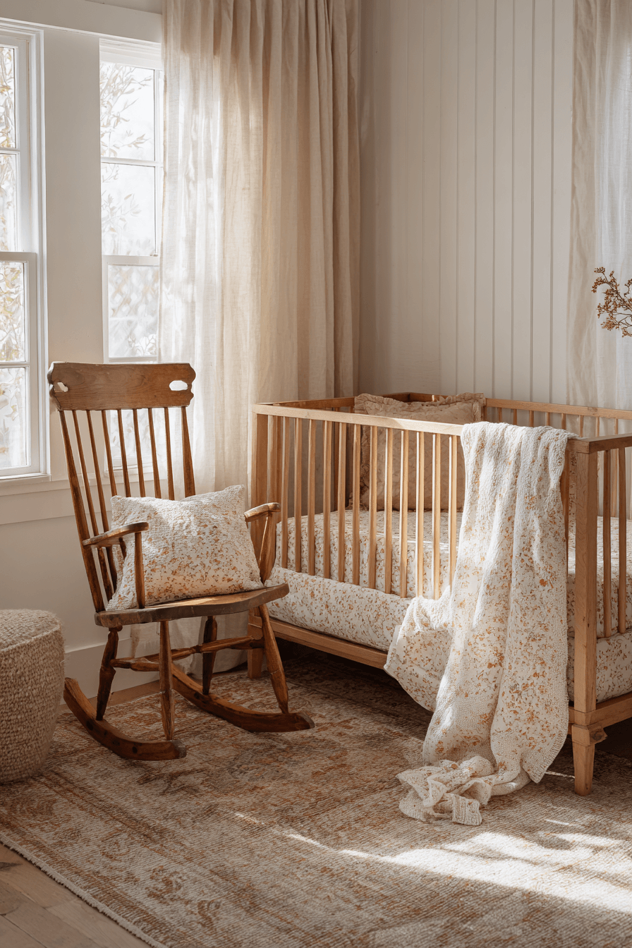 27 Beautiful Cottagecore Nursery Ideas for a Soft Vintage Inspired Space