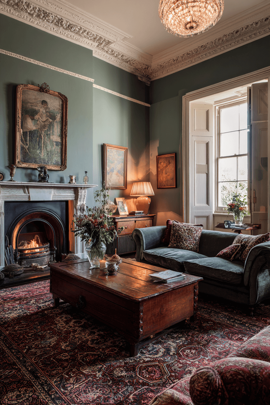 27 Antique Living Room Ideas Full of Vintage Charm