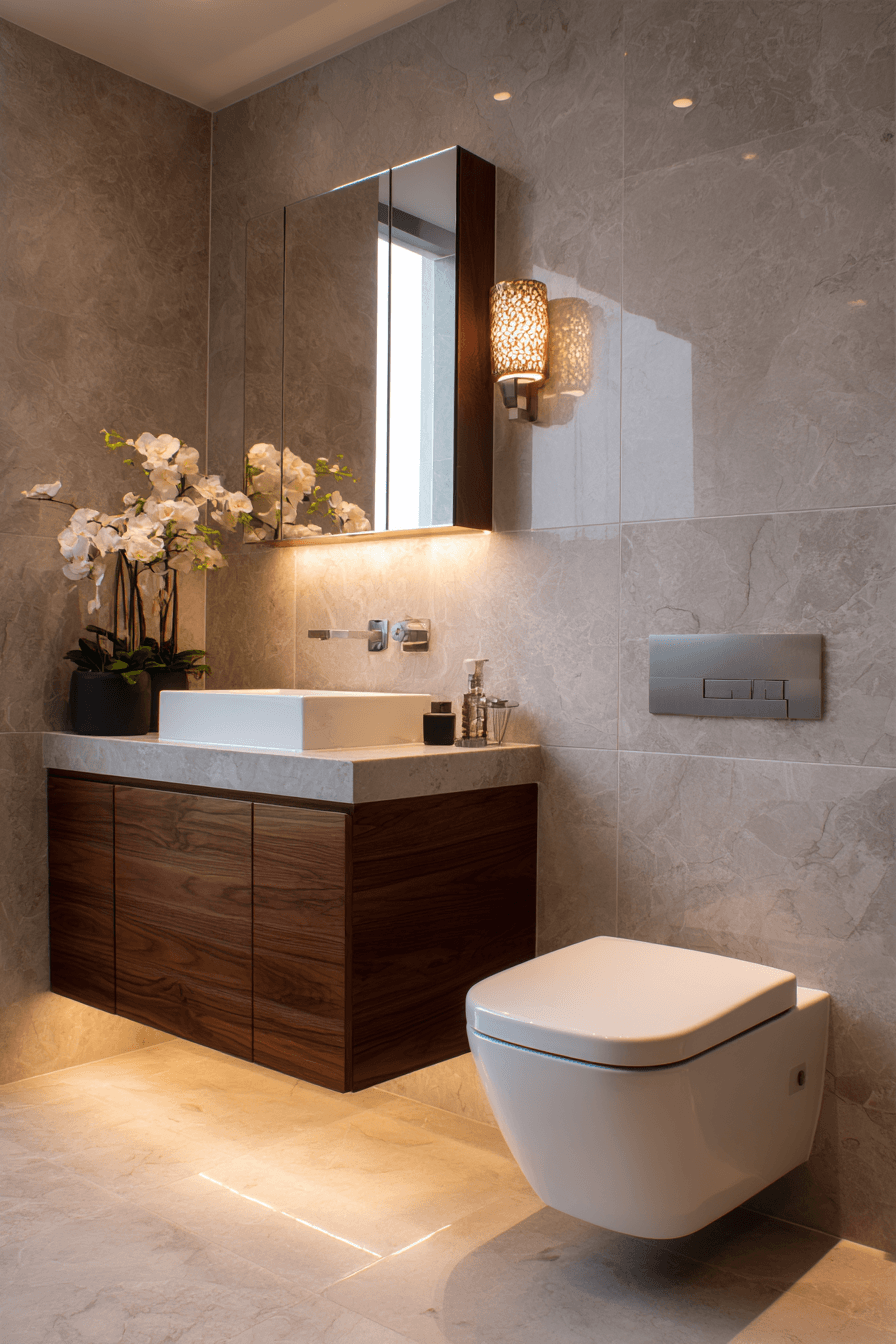 27 Minimalist Small Bathroom Ideas for a Clean and Clutter-Free Look