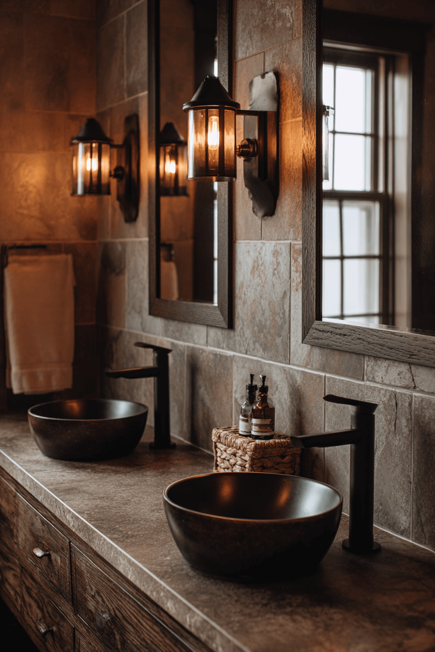 27 Rustic Bathroom Ideas That Feel Warm, Cozy, and Timeless