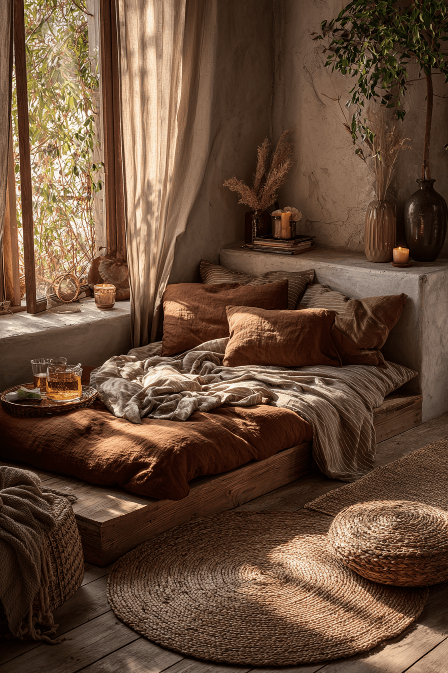 27 Japanese Boho Bedroom Ideas That Create a Zen-Inspired Retreat