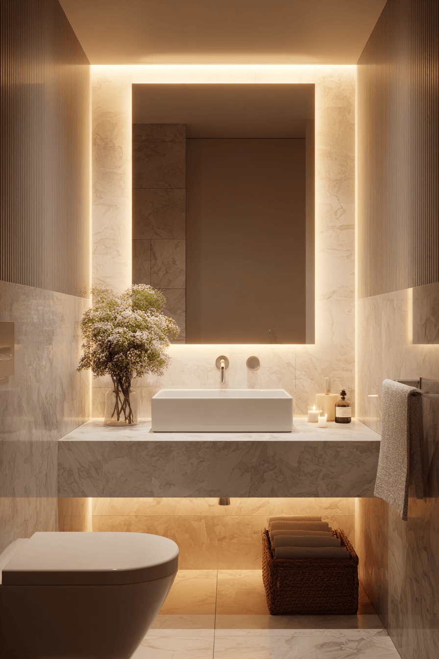 27 Minimalist Small Bathroom Ideas for a Clean and Clutter-Free Look