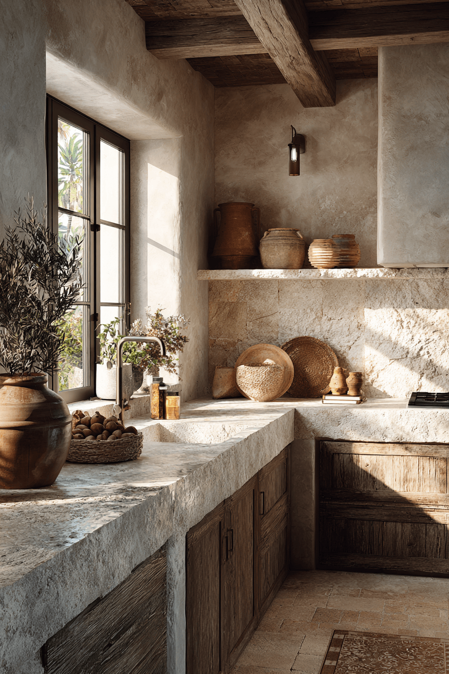 27 Gorgeous Stone Backsplash Kitchens That Feel High-End