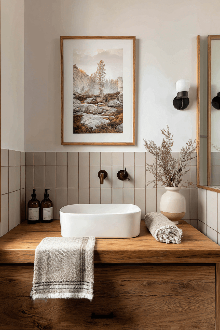 27 Rustic Bathroom Ideas That Feel Warm, Cozy, and Timeless