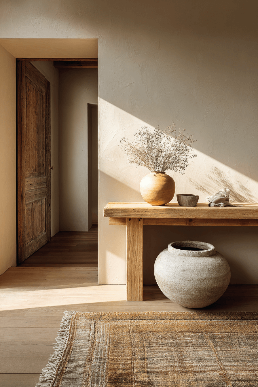 27 Wabi Sabi Entryway Ideas to Create a Peaceful Welcome