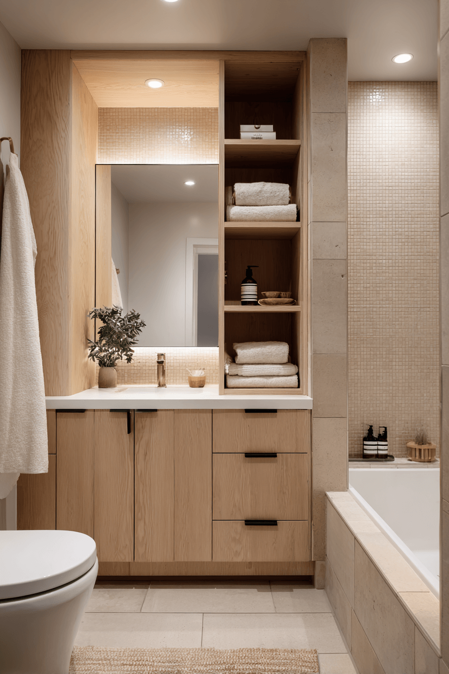 27 Minimalist Small Bathroom Ideas for a Clean and Clutter-Free Look
