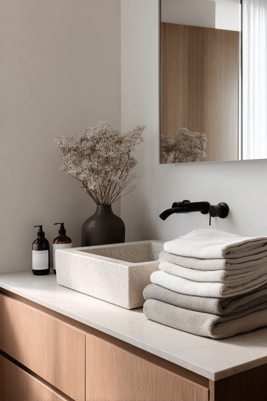 27 Minimalist Small Bathroom Ideas for a Clean and Clutter-Free Look