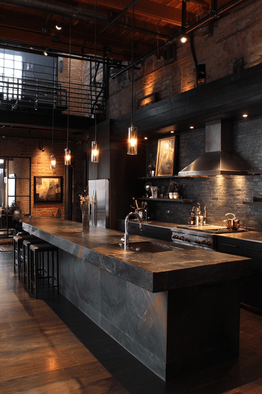 27 Gorgeous Stone Backsplash Kitchens That Feel High-End