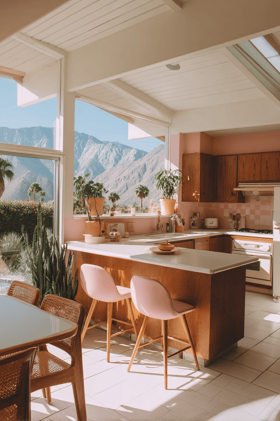 27 Stunning Mid Century Modern Kitchen Ideas Designers Love