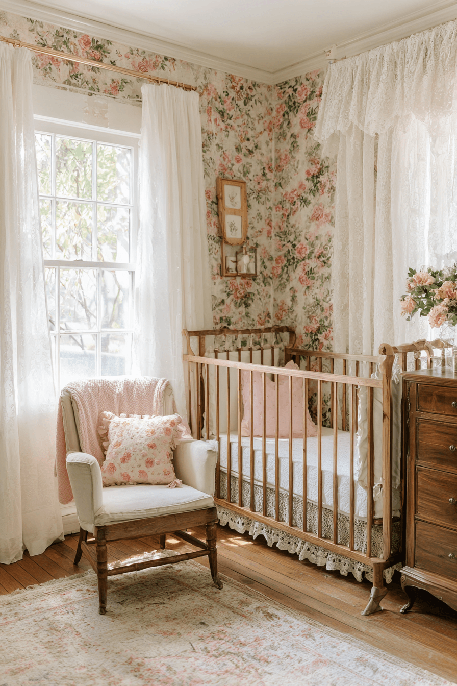 27 Beautiful Cottagecore Nursery Ideas for a Soft Vintage Inspired Space