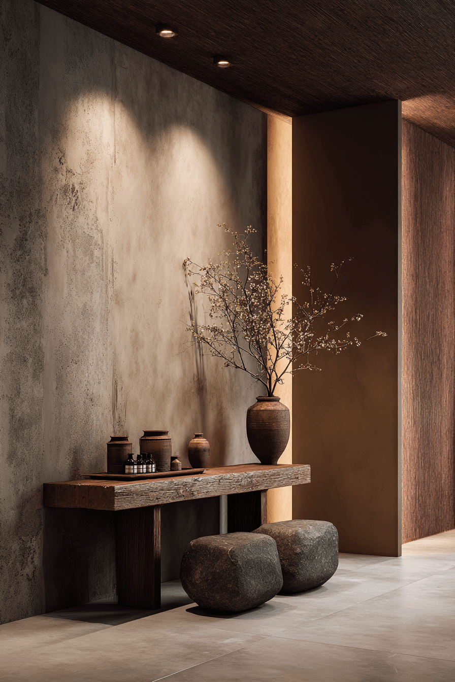 27 Wabi Sabi Entryway Ideas to Create a Peaceful Welcome