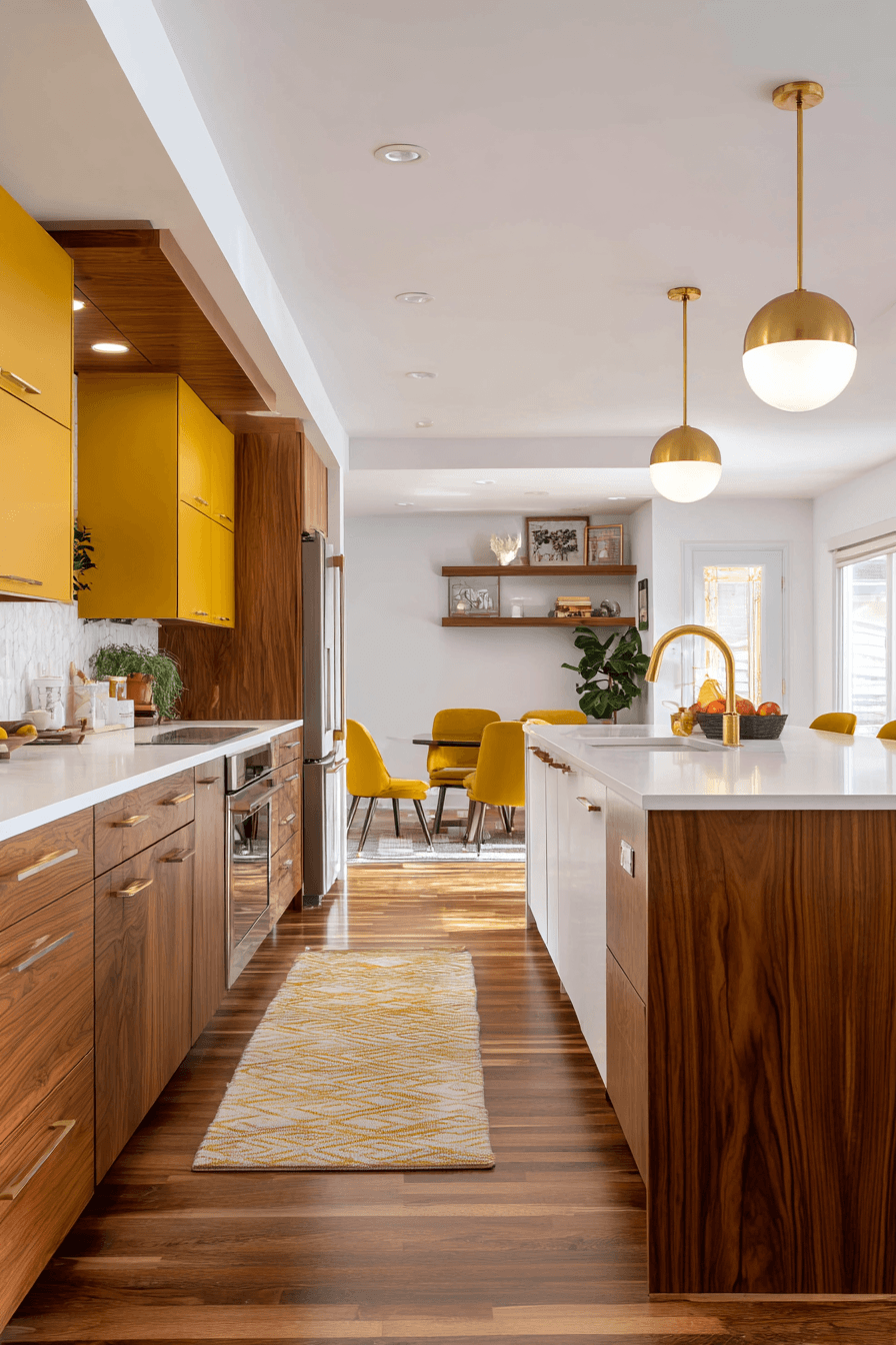 27 Stunning Mid Century Modern Kitchen Ideas Designers Love