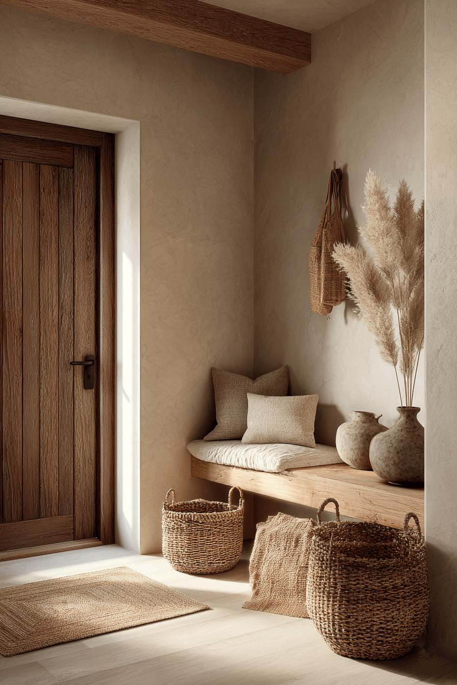 27 Wabi Sabi Entryway Ideas to Create a Peaceful Welcome