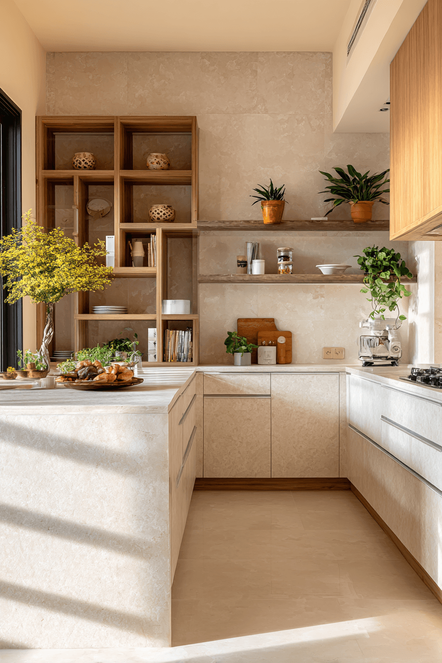 27 Gorgeous Stone Backsplash Kitchens That Feel High-End