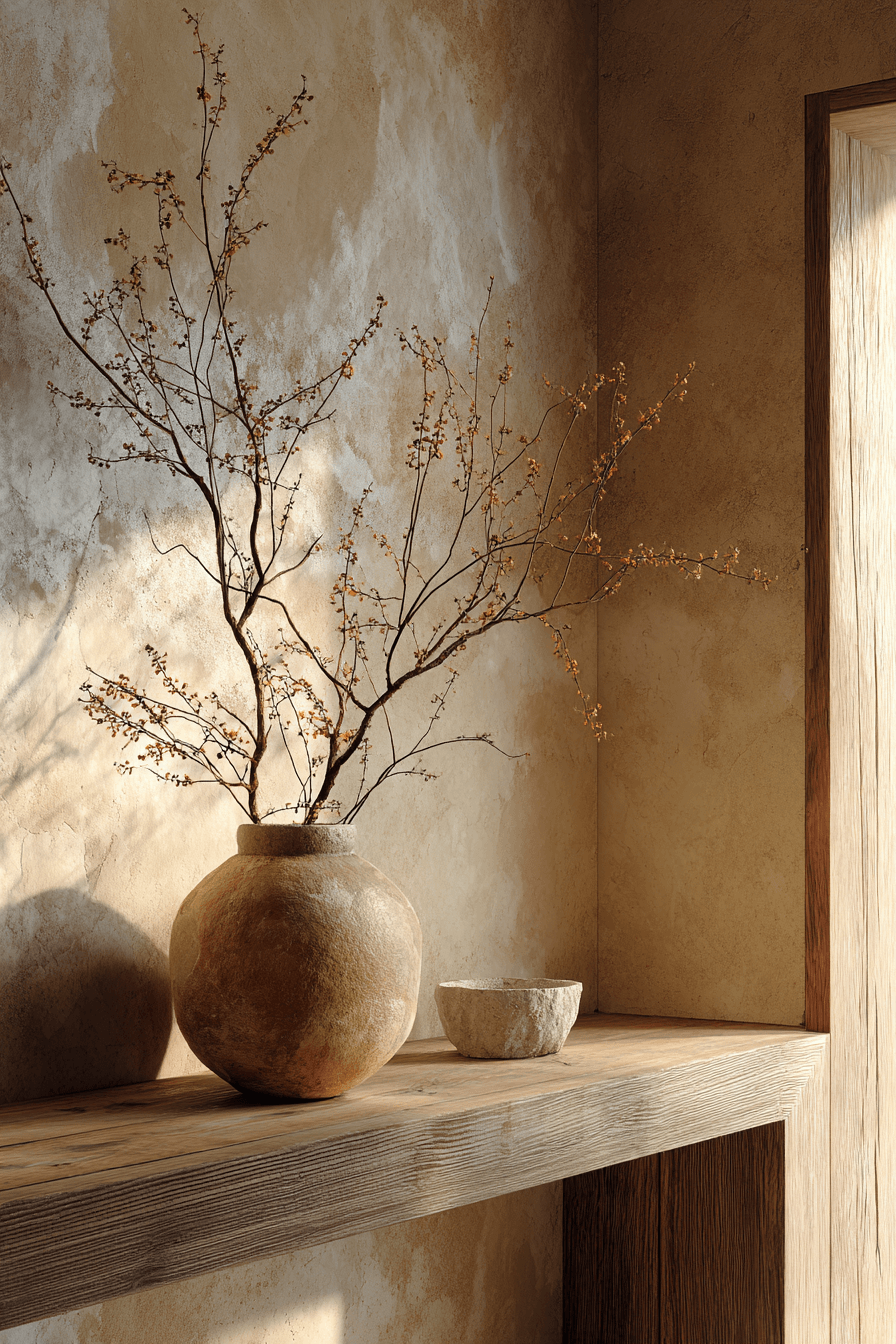 27 Wabi Sabi Entryway Ideas to Create a Peaceful Welcome