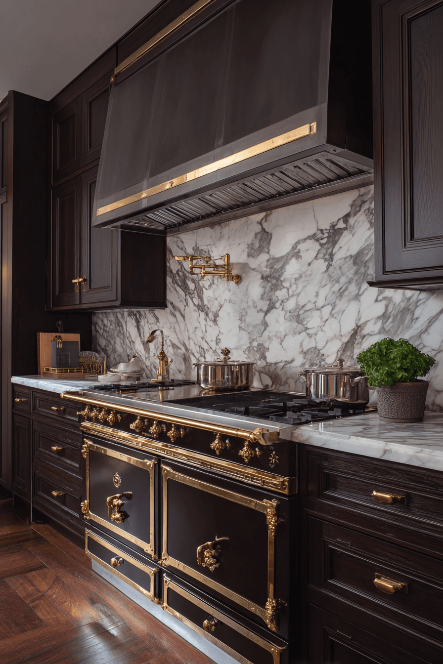27 Dark Wood Kitchen Cabinets That Make Your Kitchen Look Expensive