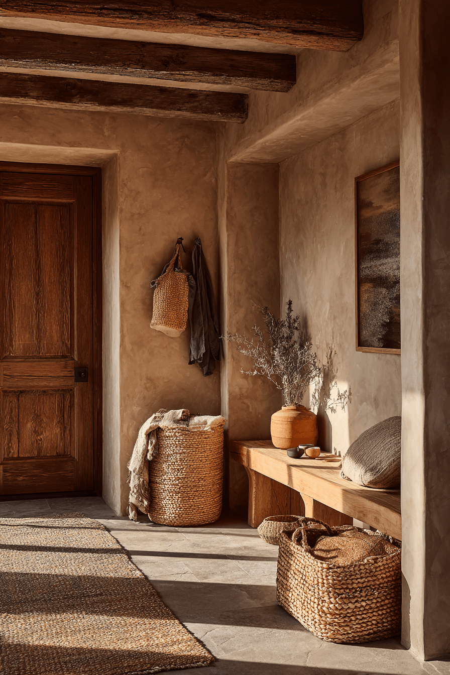 27 Wabi Sabi Entryway Ideas to Create a Peaceful Welcome