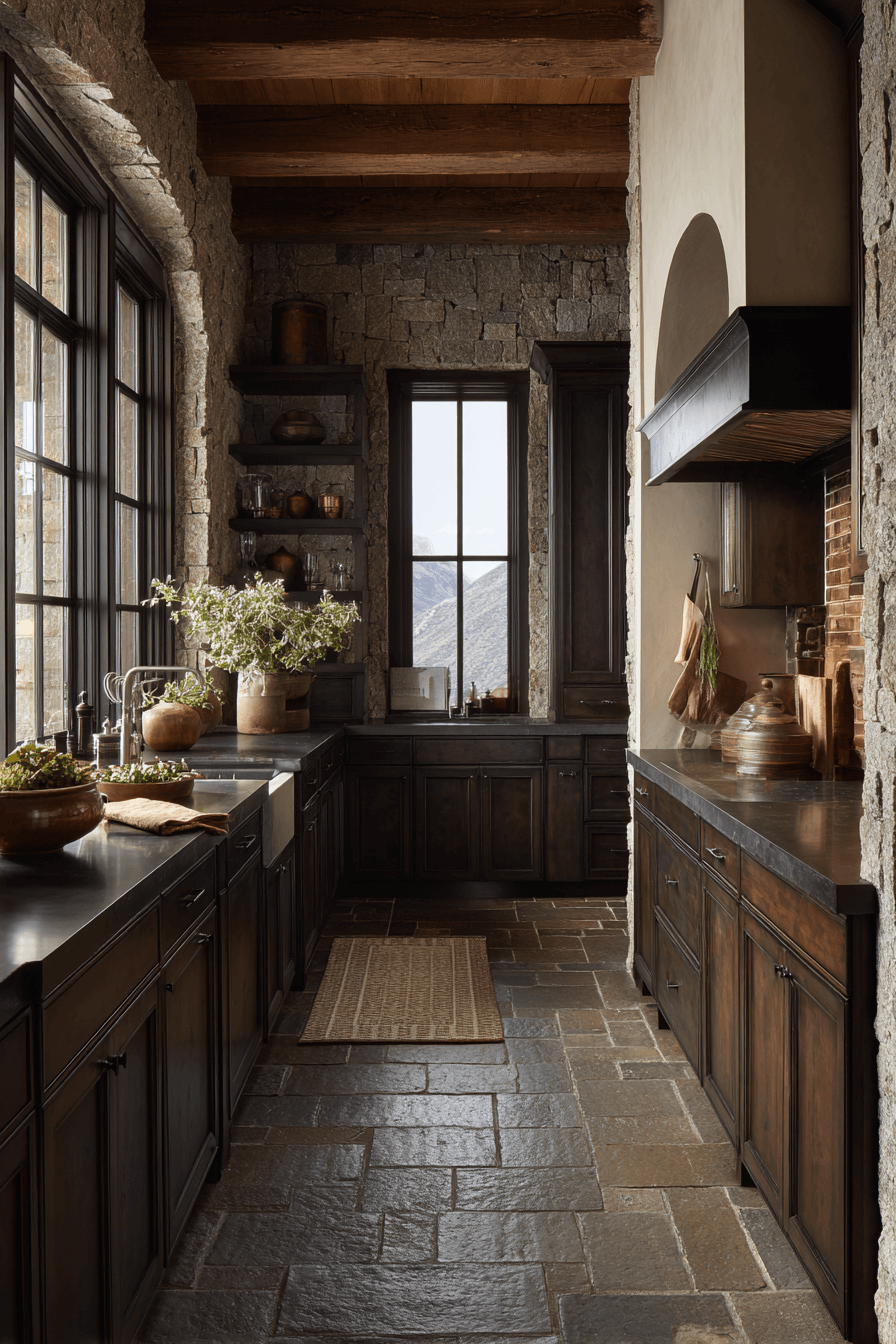 27 Dark Wood Kitchen Cabinets That Make Your Kitchen Look Expensive