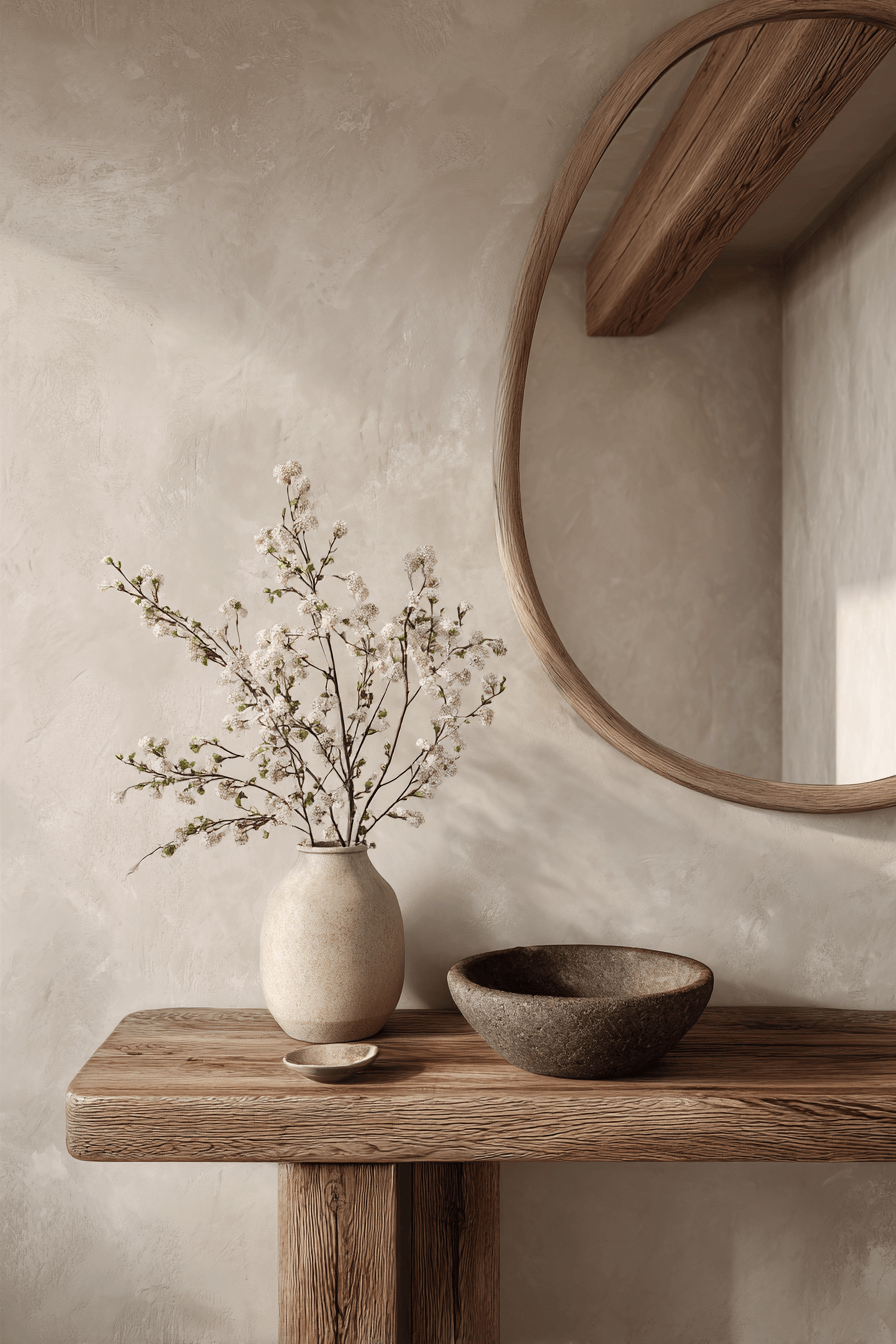 27 Wabi Sabi Entryway Ideas to Create a Peaceful Welcome