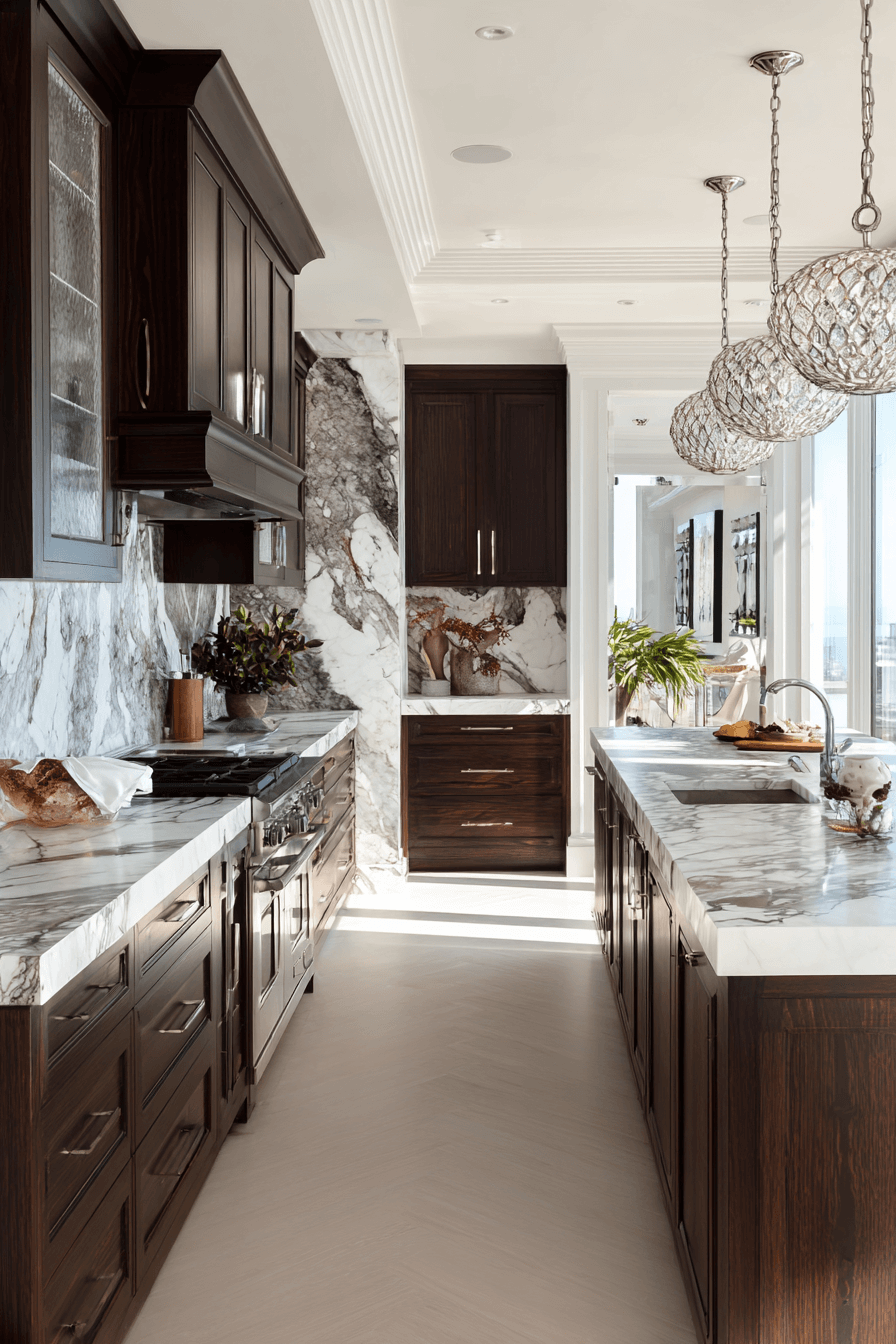 27 Dark Wood Kitchen Cabinets That Make Your Kitchen Look Expensive