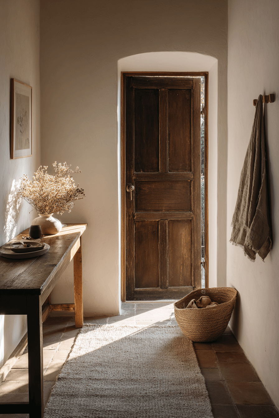 27 Wabi Sabi Entryway Ideas to Create a Peaceful Welcome