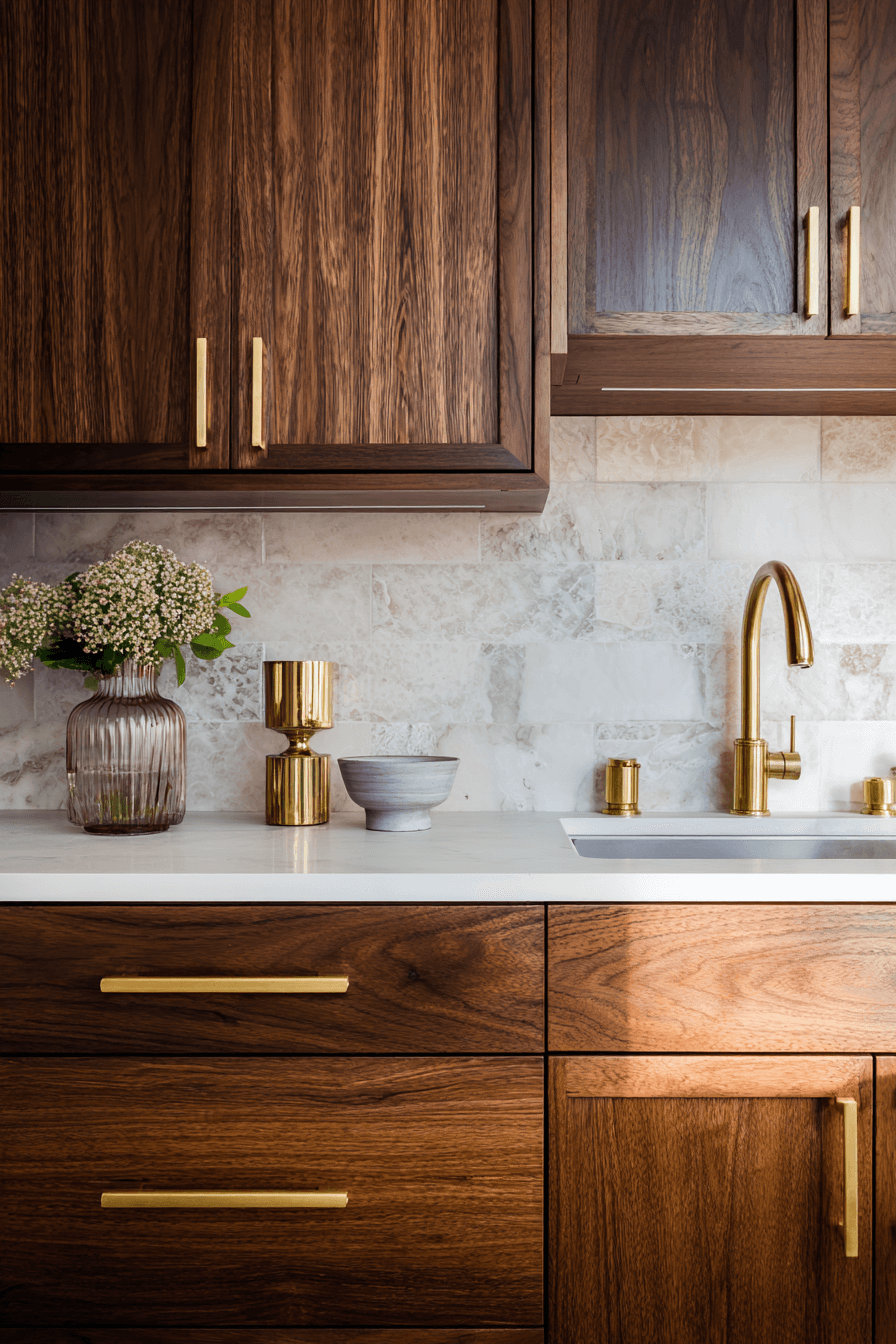 27 Dark Wood Kitchen Cabinets That Make Your Kitchen Look Expensive