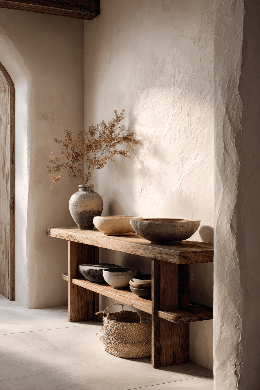 27 Wabi Sabi Entryway Ideas to Create a Peaceful Welcome