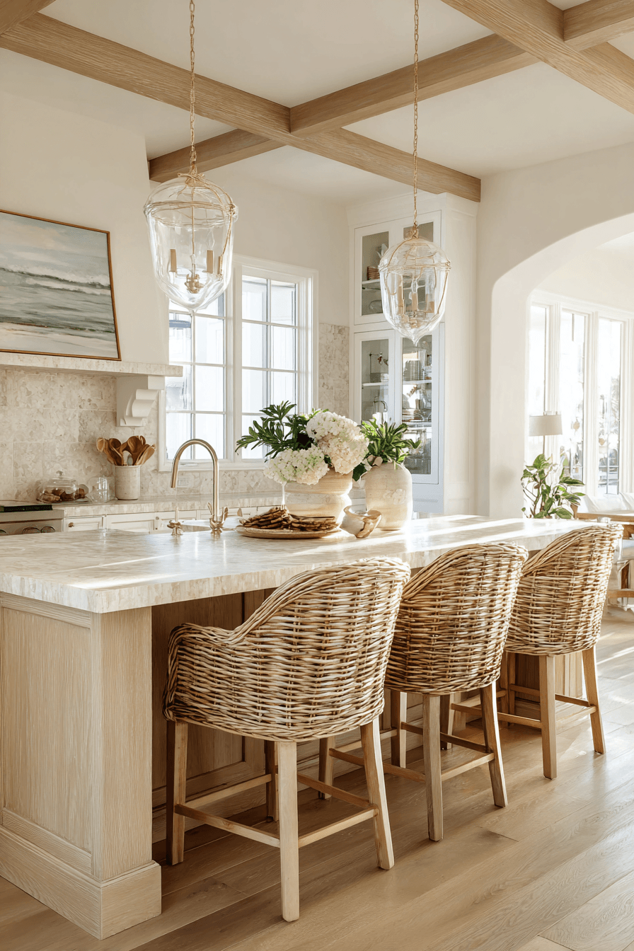 27 Gorgeous Stone Backsplash Kitchens That Feel High-End