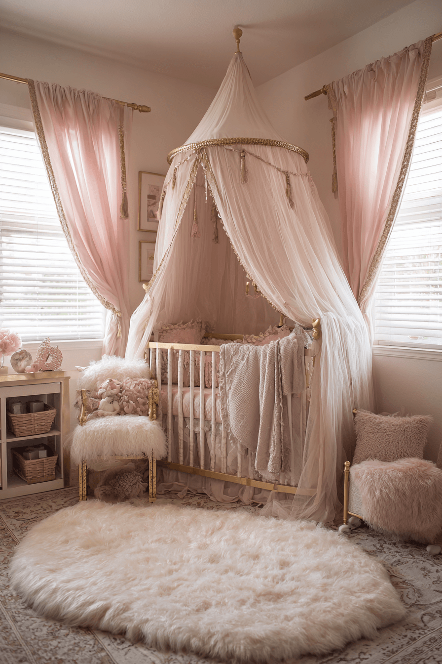 27 Beautiful Nursery Room Ideas for a Baby Girl You’ll Want to Copy