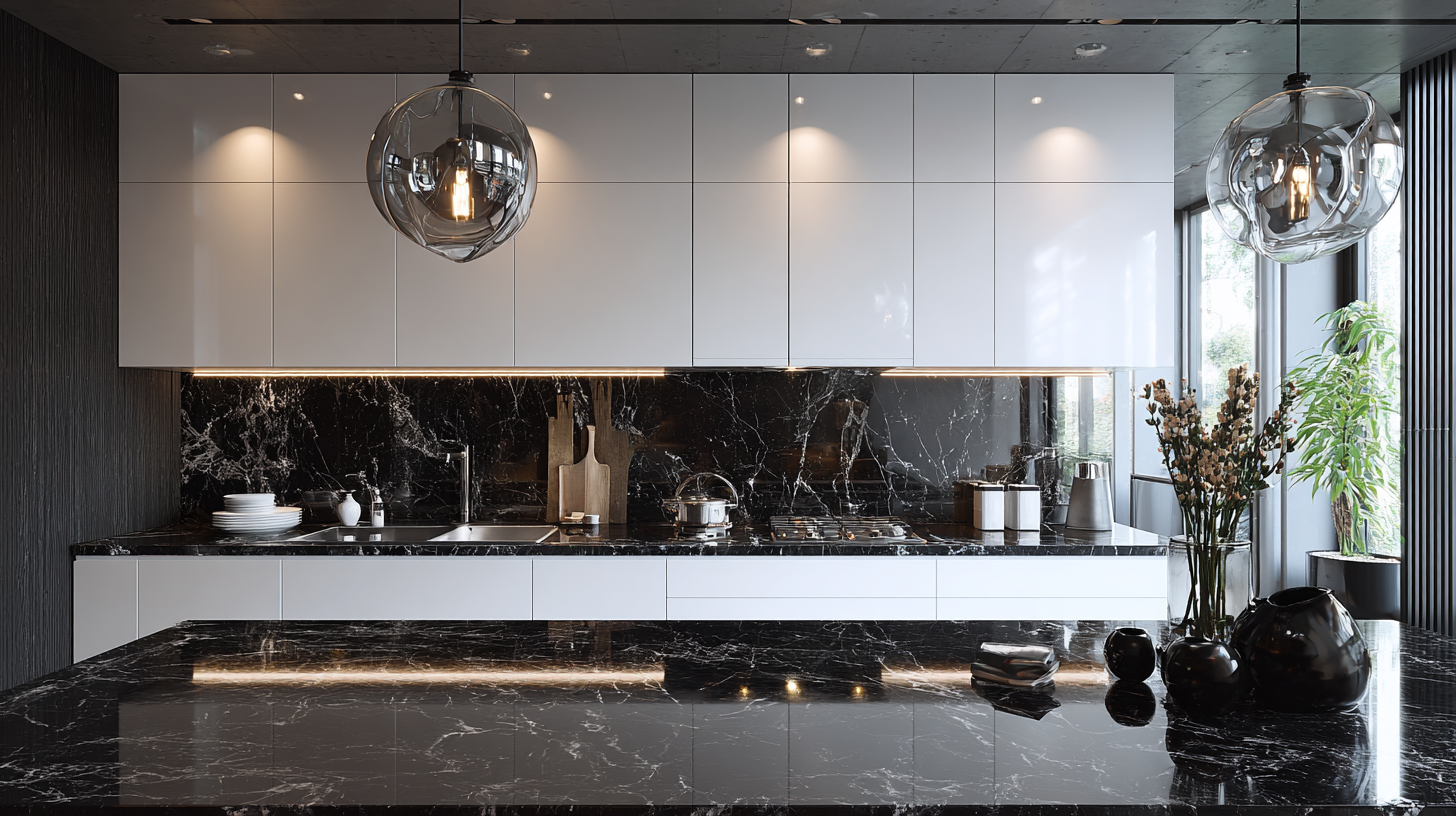 27 Gorgeous Stone Backsplash Kitchens That Feel High-End