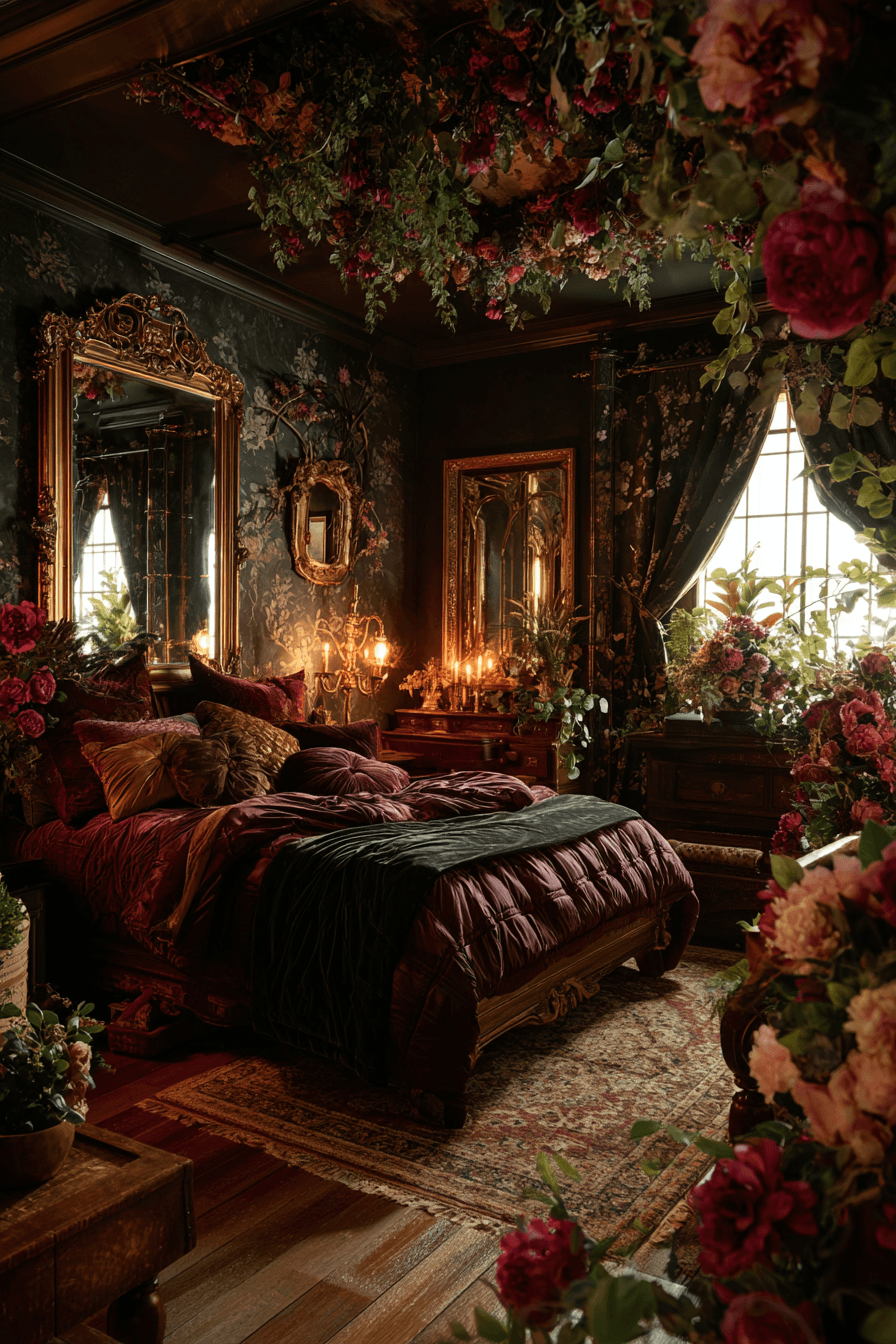 27 Dark Cottagecore Ideas for a Moody and Enchanting Home