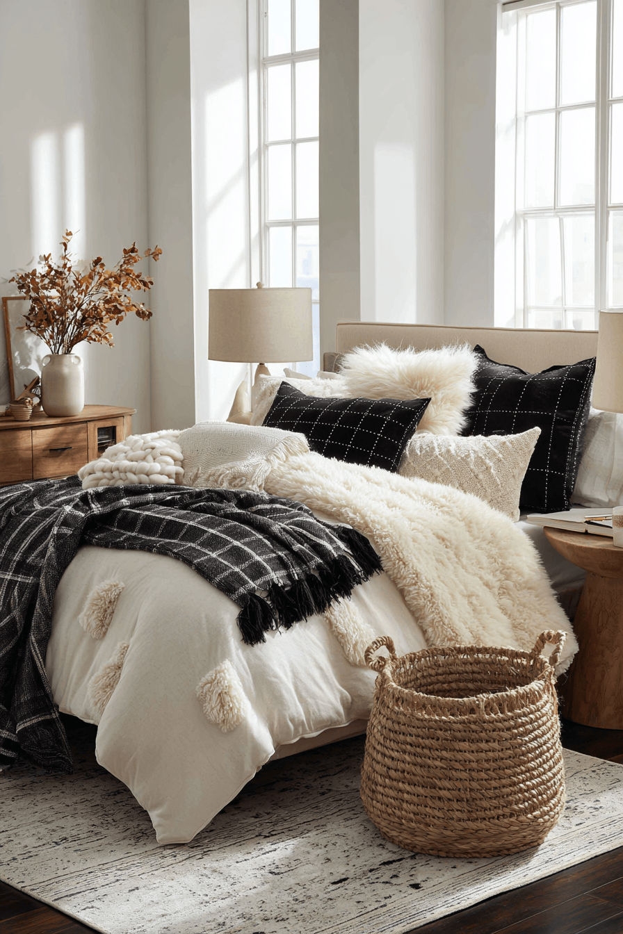 27 Black and Cream Bedroom Ideas to Create a Cozy Modern Look