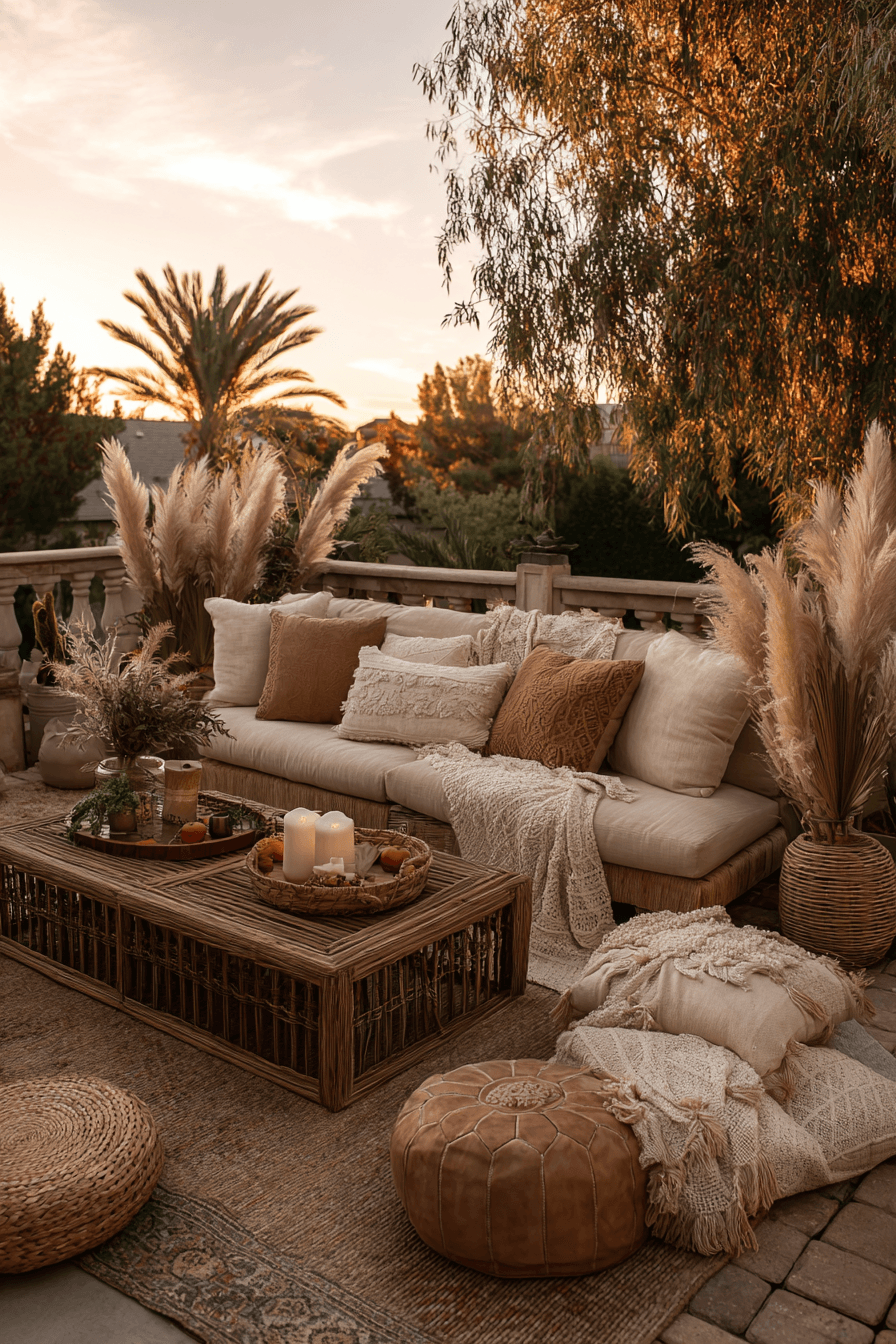 27 Boho Patio Ideas for a Relaxed and Stylish Outdoor Retreat