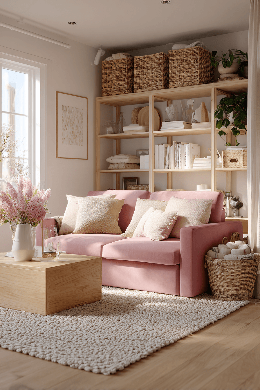 27 Pink Living Room Ideas for a Chic Cozy Space
