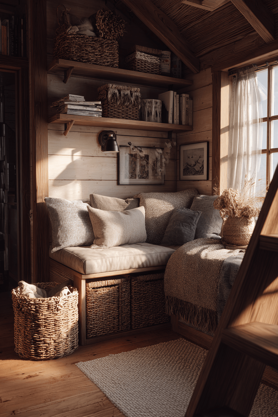27 Tiny Cabin Interiors Ideas To Create A Warm And Inviting Retreat