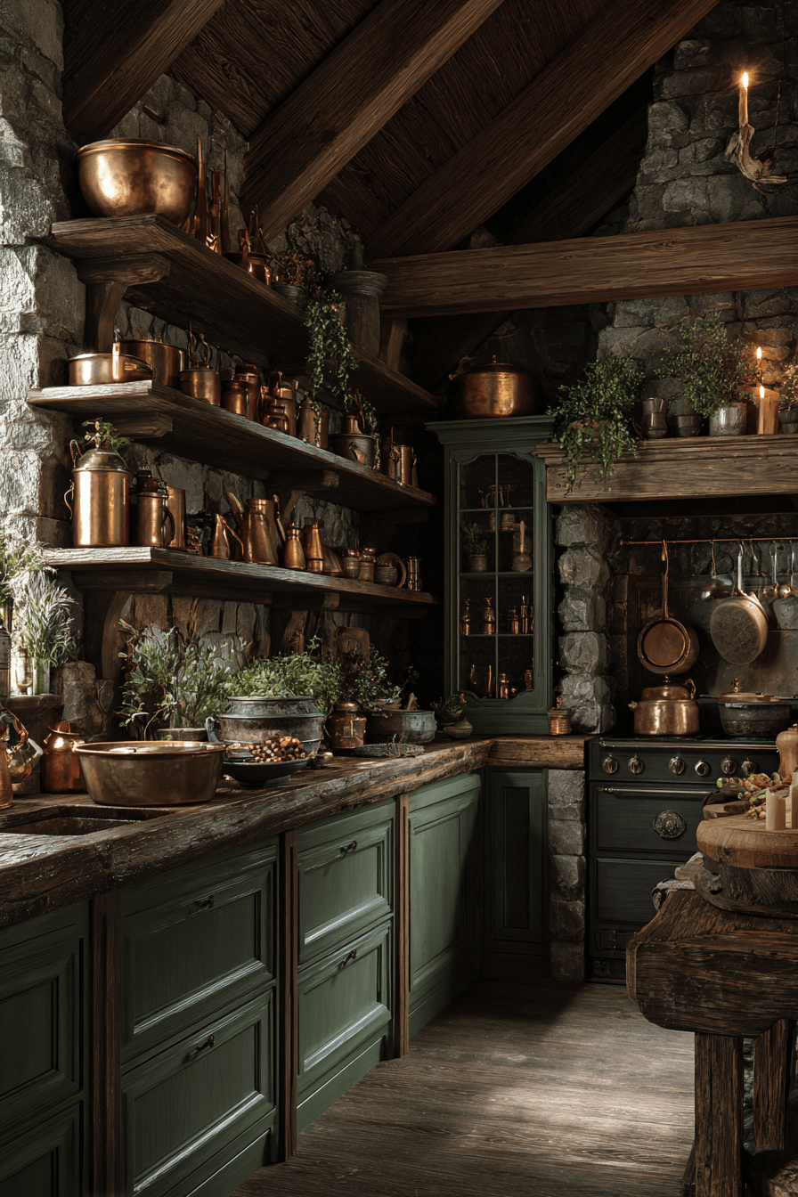 27 Dark Cottagecore Ideas for a Moody and Enchanting Home
