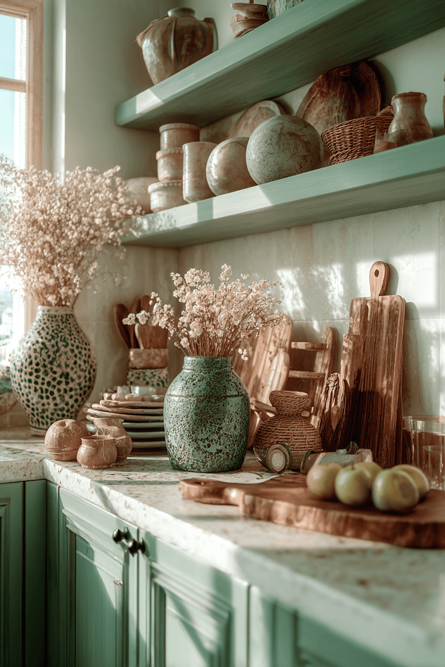 27 Mint Green Kitchen Cabinet Ideas for a Fresh Home