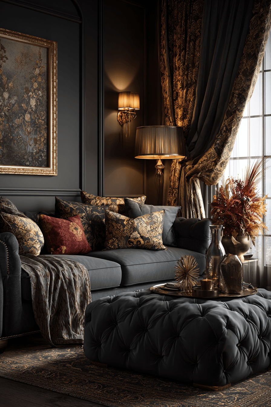 27 Dark Grey Couch Living Room Ideas for a Stylish and Cozy Space