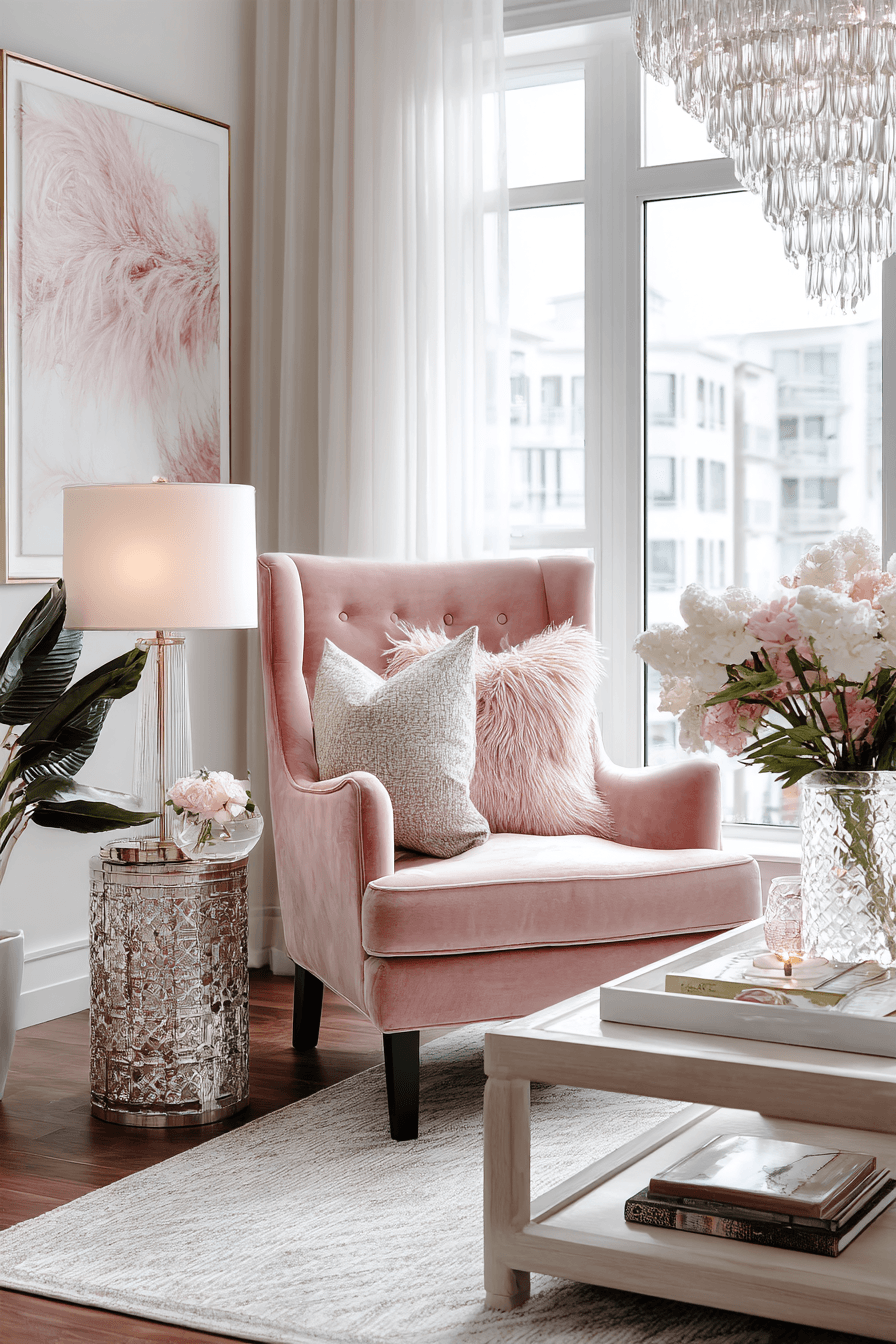 27 Pink Living Room Ideas for a Chic Cozy Space